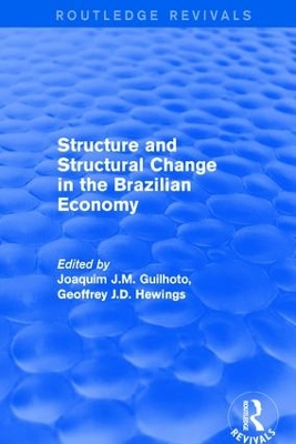 Revival: Structure and Structural Change in the Brazilian Economy (2001) book