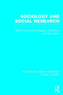 Sociology and Social Research book