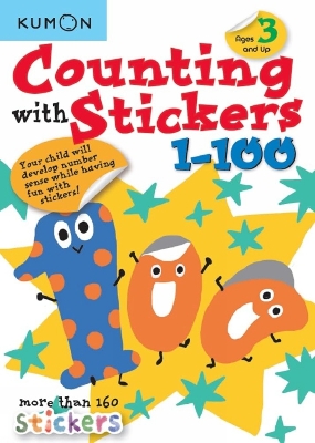 Counting with Stickers 1-100 book