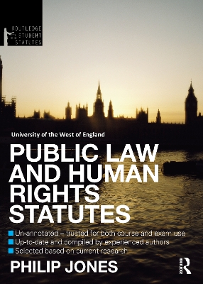 Public Law and Human Rights Statutes book
