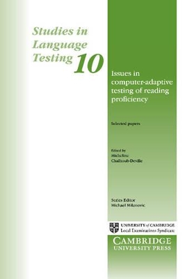 Issues in Computer-Adaptive Testing of Reading Proficiency book