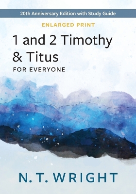1 and 2 Timothy & Titus, Enlarged Print book