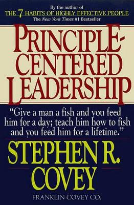 Principle Centered Leadership book