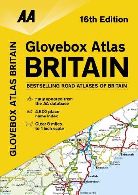 AA Glovebox Atlas Britain by AA Publishing