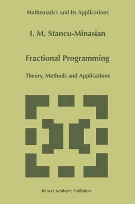 Fractional Programming book