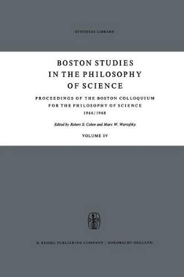 Proceedings of the Boston Colloquium for the Philosophy of Science 1966/1968 book