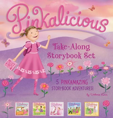 Pinkalicious Take-Along Storybook Set by Victoria Kann