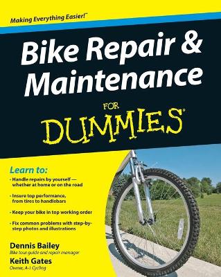 Bike Repair and Maintenance For Dummies book