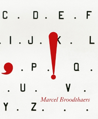 Marcel Broodthaers book