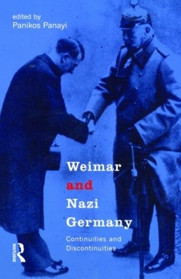 Weimar and Nazi Germany book