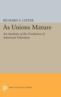 As Unions Mature book