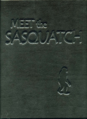 Meet the Sasquatch Ltd Ed leather book