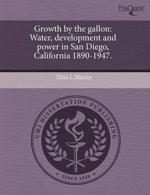 Growth by the Gallon: Water book