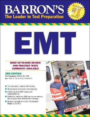 Barron's EMT, 3rd Edition book