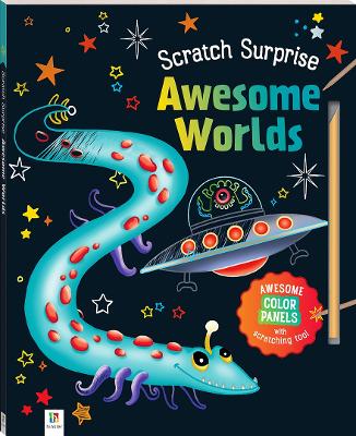 Scratch Surprise: Awesome Worlds by Hinkler Pty Ltd