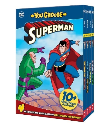 Superman: You Choose 4-Book Boxed Set (Dc Comics) book