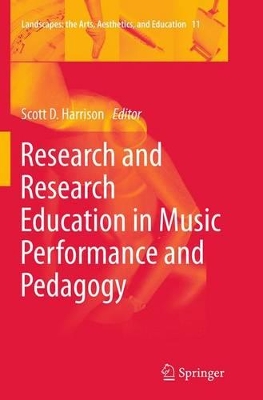 Research and Research Education in Music Performance and Pedagogy book