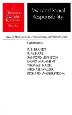 War and Moral Responsibility book
