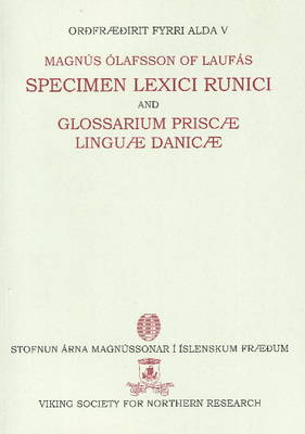 Specimen Lexici Runici book