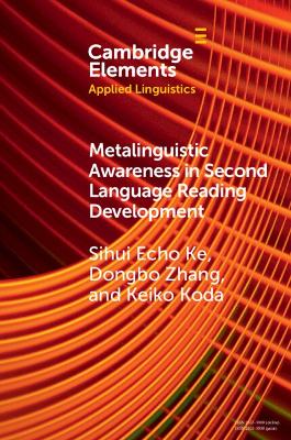 Metalinguistic Awareness in Second Language Reading Development book