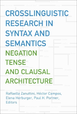 Crosslinguistic Research in Syntax and Semantics book