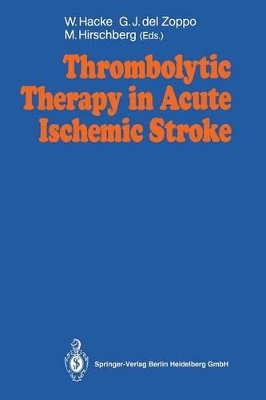 Thrombolytic Therapy in Acute Ischemic Stroke book