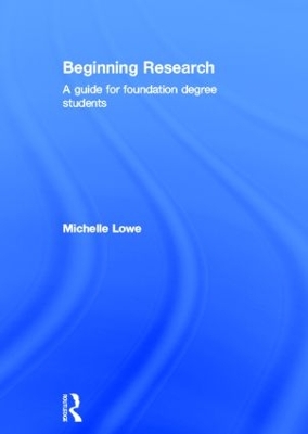 Beginning Research book