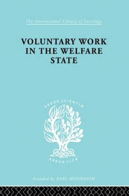 Voluntary Work in the Welfare State book