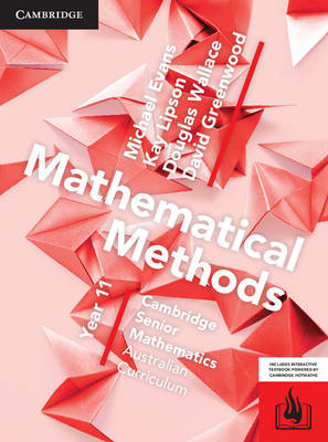 CSM AC Mathematical Methods Year 11 Print Bundle (Textbook and Hotmaths) book