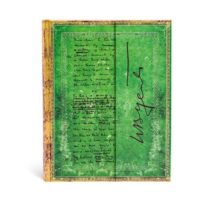 W.B. Yeats (Embellished Manuscripts Collection) Ultra Lined Hardcover Journal (Wrap Closure) book