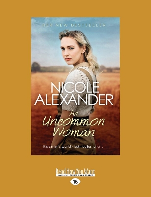 An Uncommon Woman book