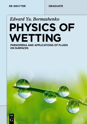 Physics of Wetting book