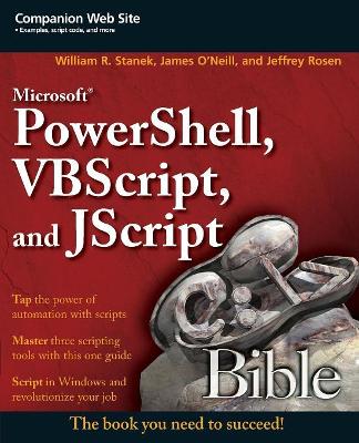 Microsoft PowerShell, VBScript and JScript Bible book