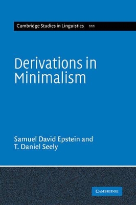 Derivations in Minimalism book