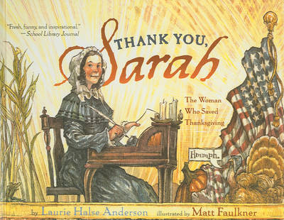 Thank You, Sarah! by Laurie Halse Anderson
