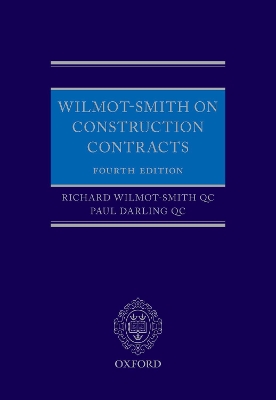 Wilmot-Smith on Construction Contracts book