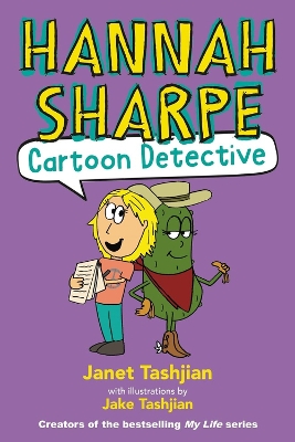 Hannah Sharpe Cartoon Detective book