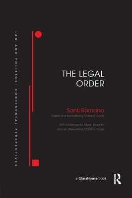 The The Legal Order by Santi Romano