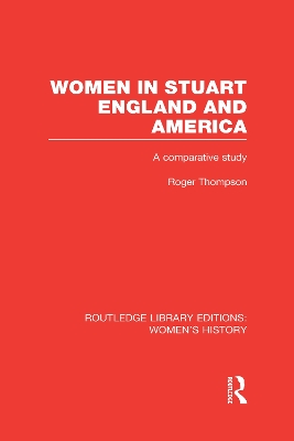 Women in Stuart England and America book