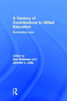 Century of Contributions to Gifted Education book