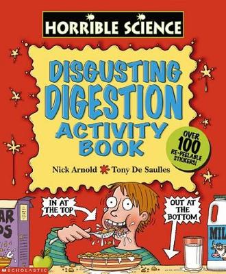 Horrible Science: Disgusting Digestion: Activity Book by Nick Arnold