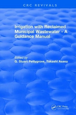 Irrigation With Reclaimed Municipal Wastewater - A Guidance Manual book