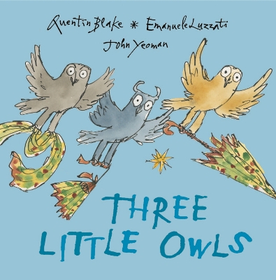 Three Little Owls by Emanuele Luzzati
