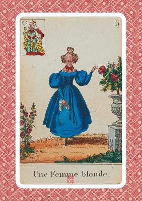 Carnet Ligné Cartomancie, Femme Blonde, 18e Siècle book