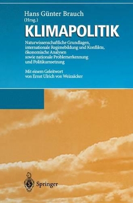 Klimapolitik: Naturwissenschaftliche Grundlagen, internationale Regimebildung und Konflikte, ökonomische Analysen sowie nationale Problemerkennung und Politikumsetzung book