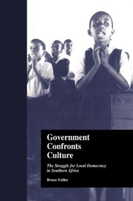 Government Confronts Culture by Bruce Fuller