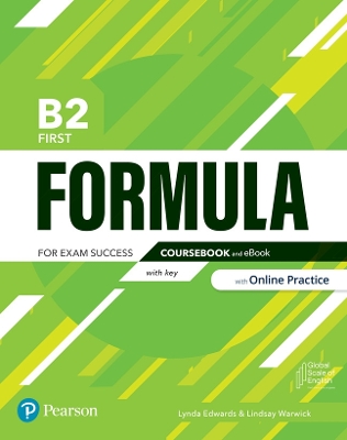 Formula B2 First Coursebook with key & eBook with Online Practice Access Code book