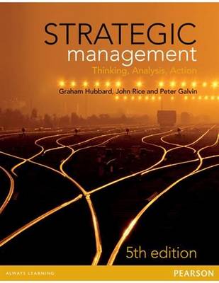 Strategic Management by Graham Hubbard