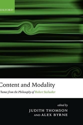 Content and Modality book