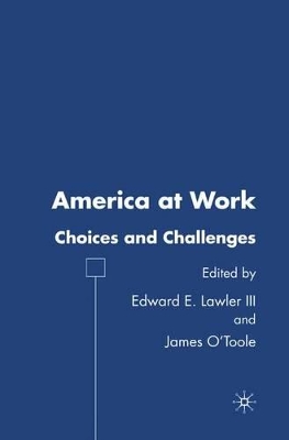 America at Work by J. O'Toole